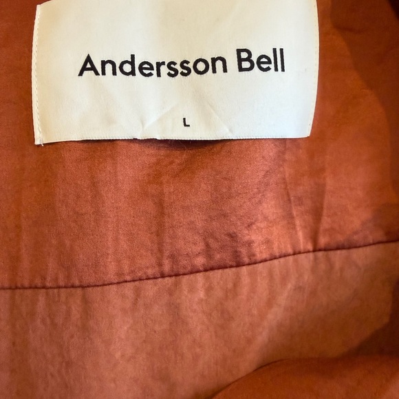 Women's Rust Button-Up Top - Picture 6 of 6